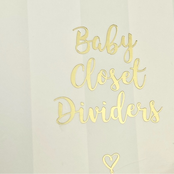 Baby Closet Clothes Dividers Hanging Set New - Picture 2 of 4